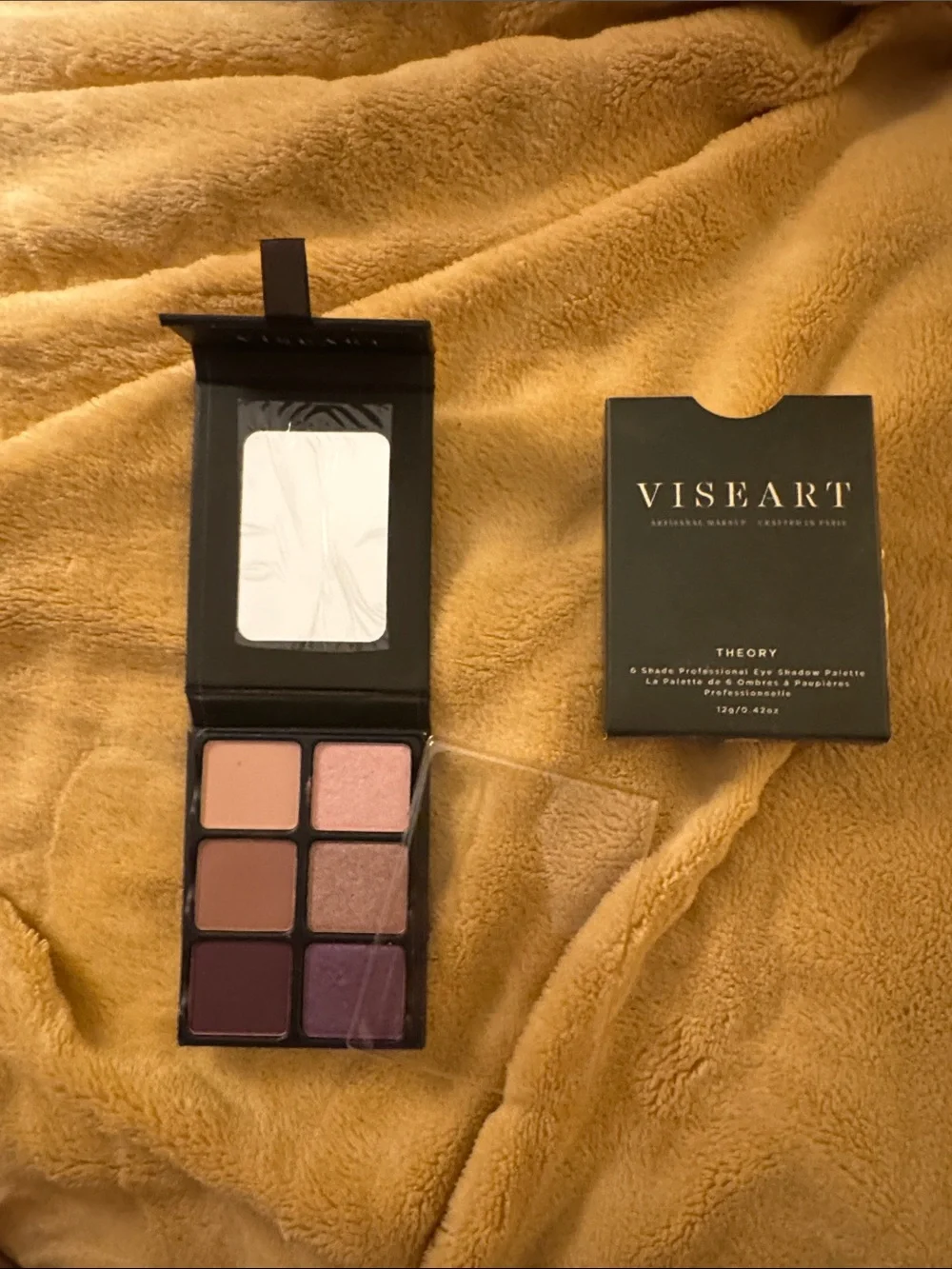 Viseart Theory IV Amerhyst 6 Shade Professional Eye Shadow Palette